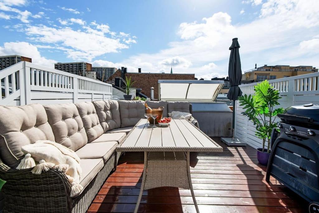 Live On The Roof Of Oslo City Center公寓 外观 照片