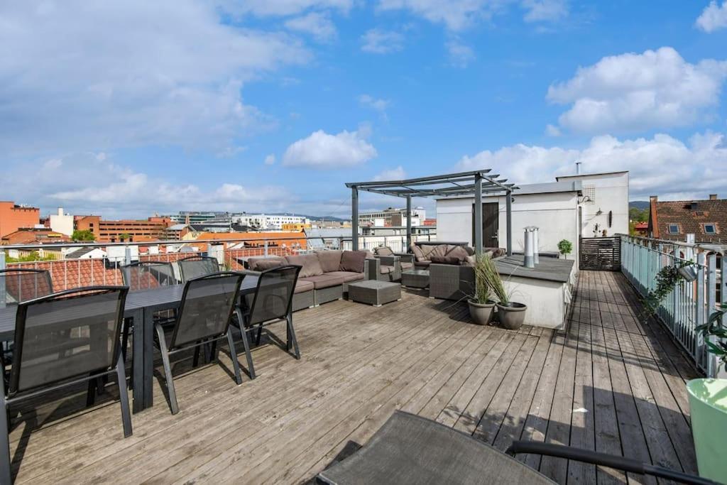 Live On The Roof Of Oslo City Center公寓 外观 照片